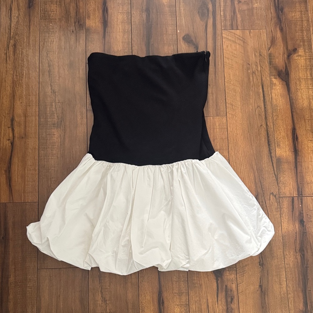 Camila Coelho Black and White  Dress
